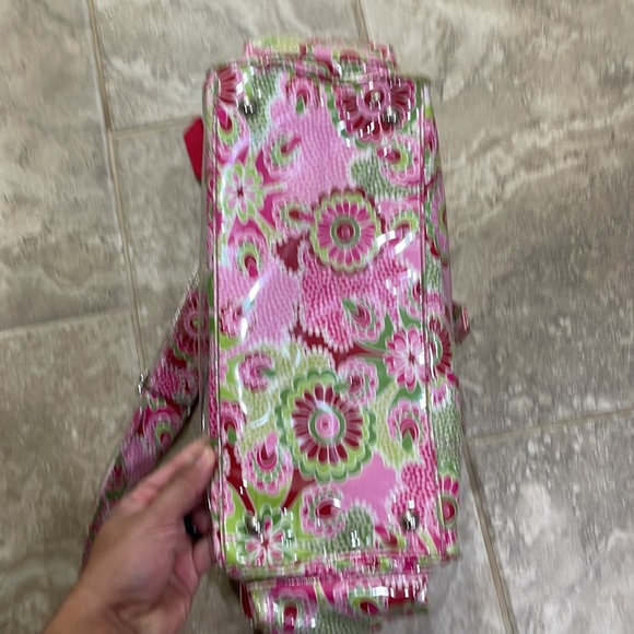 Kalencom Laminated Jazz Ruby Diaper Bag - Picture 6 of 14